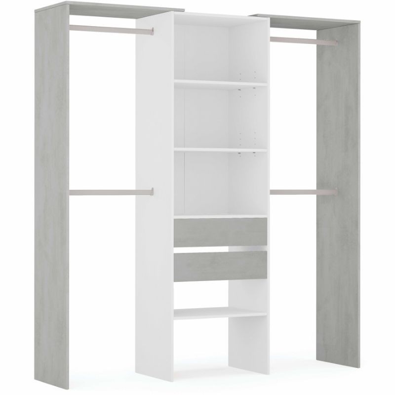 Armario vestidor con dos cajones ¡Envío Gratis! Mobelcenter
