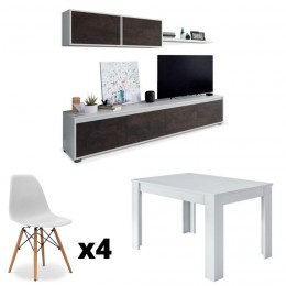 Conjunto de comedor Óxido