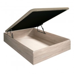 Canapé Basic 135x190 Cambrian con tapa 3D antihumedad, anti bacterias y anti ácaros