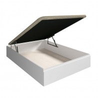 Canapé Segura 135x190 Cambrian con tapa 3D antihumedad, anti bacterias y anti ácaros