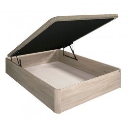 Canapé Alta Capacidad 135x190 Cambrian con tapa 3D antihumedad, anti bacterias y anti ácaros