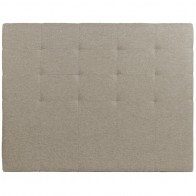Cabezl Deli de 160 cm en tela dino beige con capitone