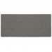 Cabezal Minos de 160 cm en tela dino gris con capitone