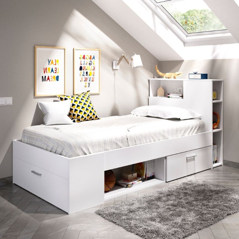 Mueble Cama Juvenil Lanka con Cajones 