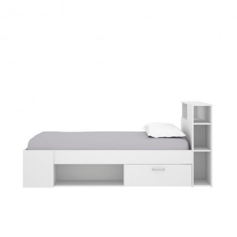 Cama Juvenil Lanka con Cajones y Estantería Mobelcenter
