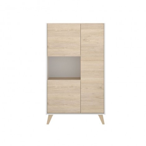 Aparador alto 3 puertas 1 hueco ness plus