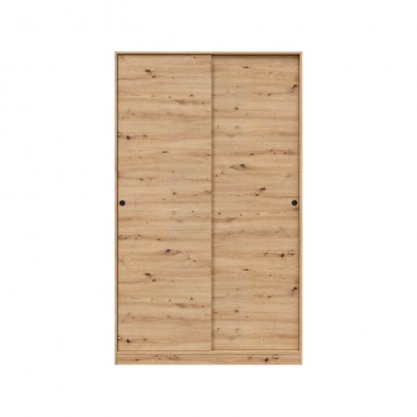 Armario 2 Puertas Correderas 120 cm Roble Nodi Mobelcenter