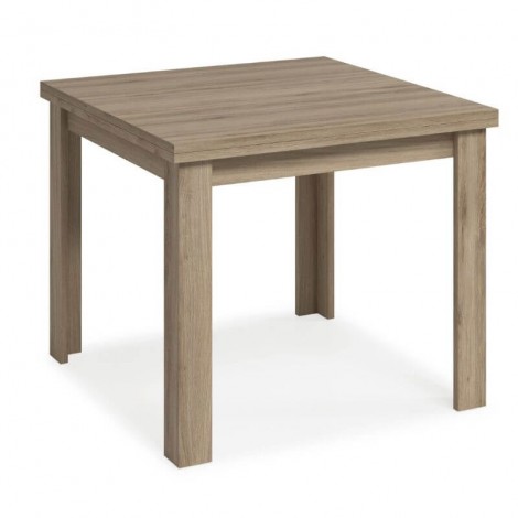 Mesa Comedor Cuadrada 90x90 Extensible Natural Mobelcenter