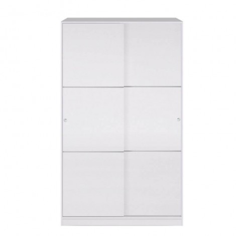 Armario 2 Puertas Correderas 120 cm Mobelcenter
