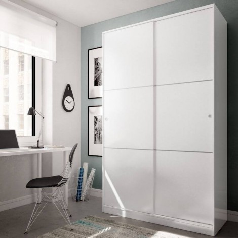 Armario 2 Puertas Correderas 120 cm Mobelcenter