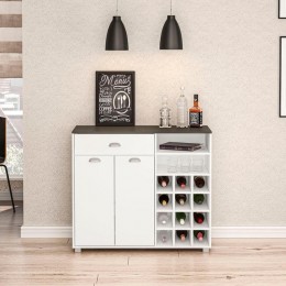 Auxiliar de Cocina 2 Puertas 1 Cajón Botellero Mobelcenter