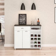 Auxiliar de Cocina 2 Puertas 1 Cajón Botellero Mobelcenter
