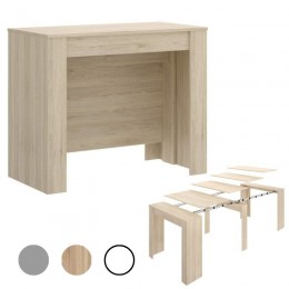 Mesa comedor extensible consola Roble Canadian