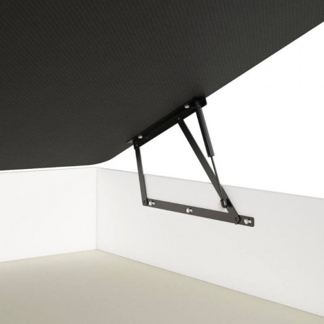 Pack Canapé y Colchón Visco y Muelles Nube 150x190 cm Blanco Mobelcenter