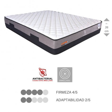 Colchón Cooper Tratamiento Antibacterias - 26cm Mobelcenter